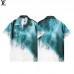 Louis Vuitton LV Fashion Casual Summer Short sleeve T-shirt-White/Green-5653352