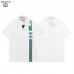 GUCCI X Adidas Fashion Casual Summer Short sleeve T-shirt-White-5386370