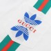 GUCCI X Adidas Fashion Casual Summer Short sleeve T-shirt-White-5386370