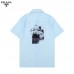 Prada Fashion Casual Summer Short sleeve T-shirt-Blue-312729