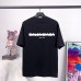 Balenciaga Fashion Casual Summer Short sleeve T-shirt-Black-1881834