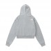 The North Face Autumn Winter Fashion Hooded Women Sweatshirt casual clothes-Gray-9131201