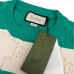 Gucci Knitted Sweater Long Sleeved Sweater-White/Green-630231