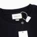 GUCCI Fashion Casual Summer Short sleeve T-shirt-Black-6633133