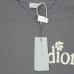 Dior Fashion Casual Summer Short sleeve T-shirt-Gray-7501877