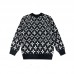 Louis Vuitton LV Knitted Sweater Long Sleeved Sweater-Black/White-3469888