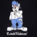 Louis Vuitton LV Fashion Casual Summer Short sleeve T-shirt-Black-8487536