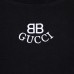 GUCCI X Balenciaga Fashion Casual Summer Short sleeve T-shirt-Black-9505445