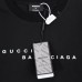 GUCCI X Balenciaga Fashion Casual Summer Short sleeve T-shirt-Black-8381086