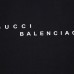 GUCCI X Balenciaga Fashion Casual Summer Short sleeve T-shirt-Black-8381086