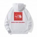 The North Face Sweatshirt Hooded Long Sleeve-White-4880402