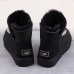 UGG MINI BAILEY BUTTON II -Black-5562523