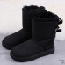 UGG Mini Bailey Bow II - Black-2481156