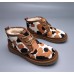 UGG CLASSIC ULTRA MINI COW PRINT - Brown-6554122