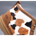 UGG CLASSIC ULTRA MINI COW PRINT - Brown-6554122