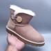 UGG Mini Bailey Button II - Gray-9076904