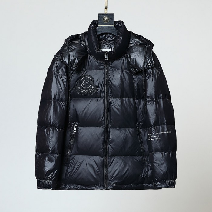 Moncler Winter Down Jacket Parka Hooded Down Jacket -Black-3860841