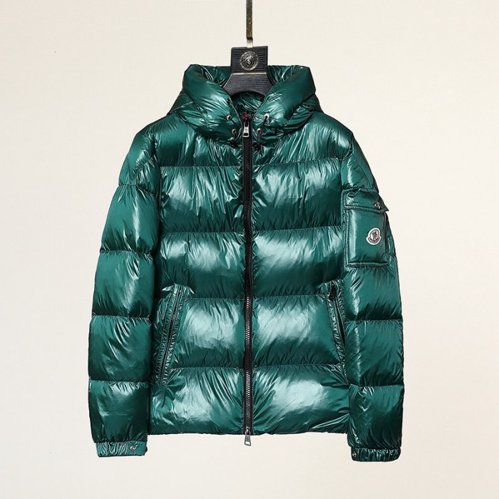 Moncler Winter Down Jacket Parka Hooded Down Jacket -Green-1174294