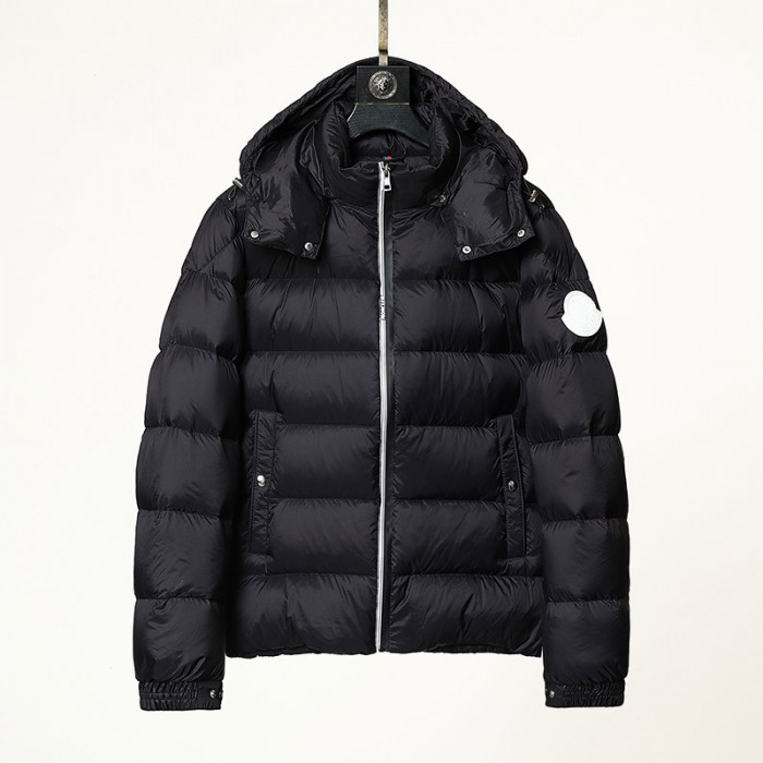 Moncler Winter Down Jacket Parka Hooded Down Jacket -Black-5051105