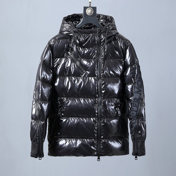 Moncler Winter Down Jacket Parka Hooded Down Jacket -Black-8556056