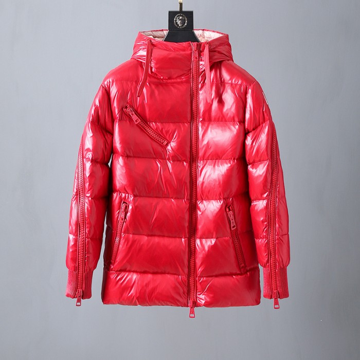 Moncler Winter Down Jacket Parka Down Jacket -Red-2703577