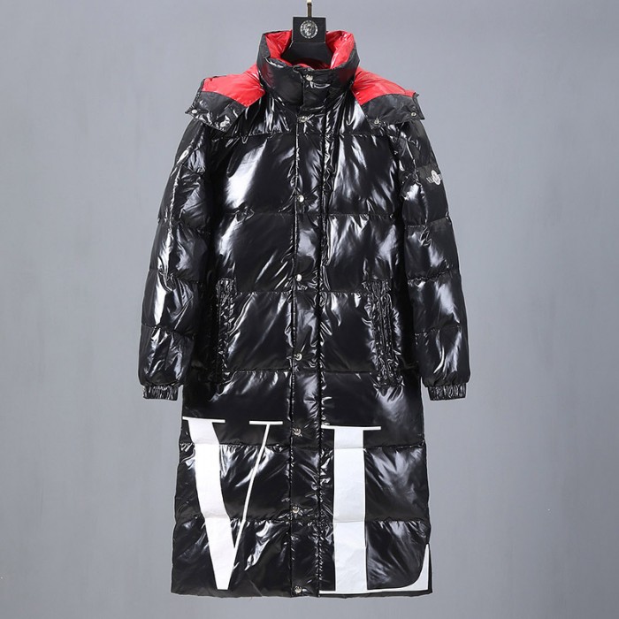 Moncler Winter Down Jacket Parka Hooded Down Jacket -Black-7136260