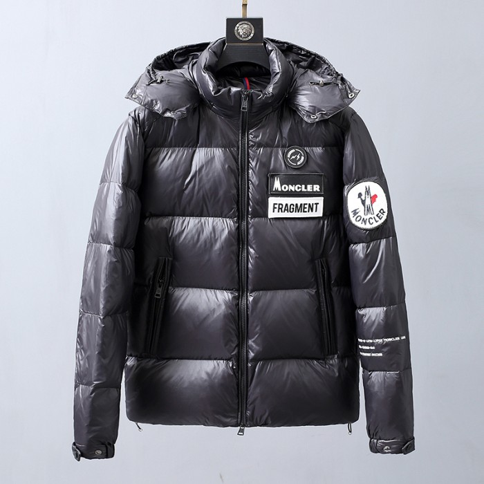 Moncler Winter Down Jacket Parka Hooded Down Jacket -Black-1643656