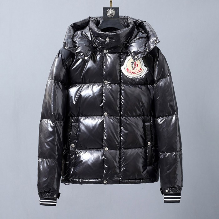 Moncler Winter Down Jacket Parka Hooded Down Jacket -Black-6050159