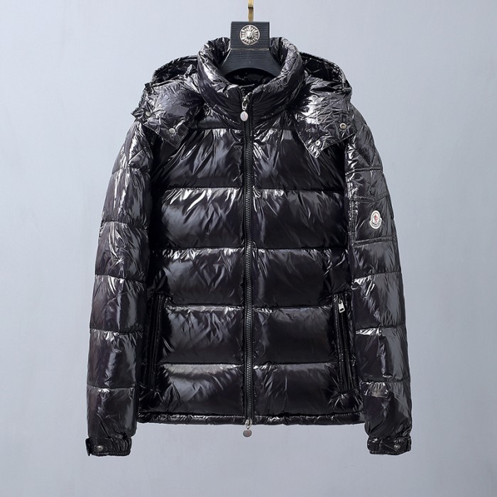 Moncler Winter Down Jacket Parka Hooded Down Jacket -Black-4288317