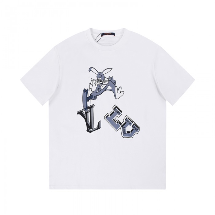 Louis Vuitton LV Fashion Casual Summer Short sleeve T-shirt-White-2576101