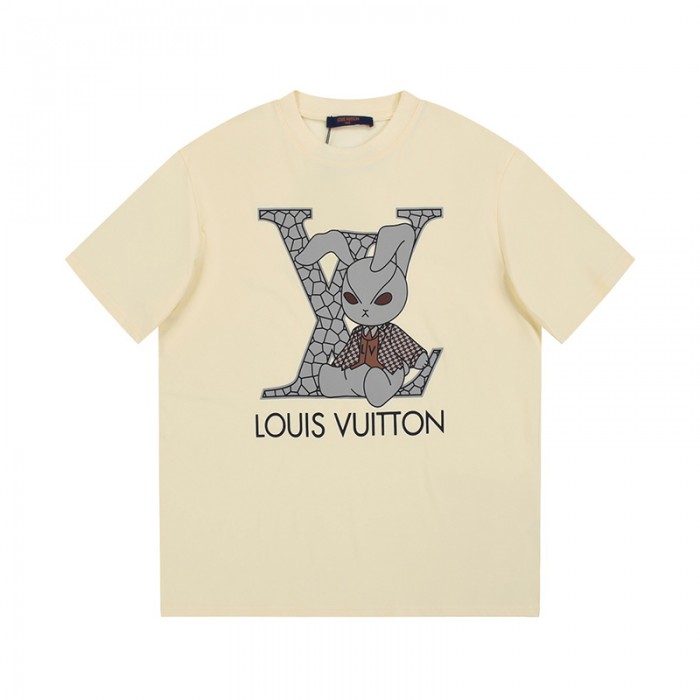 Louis Vuitton LV Fashion Casual Summer Short sleeve T-shirt-Khkai-9472533