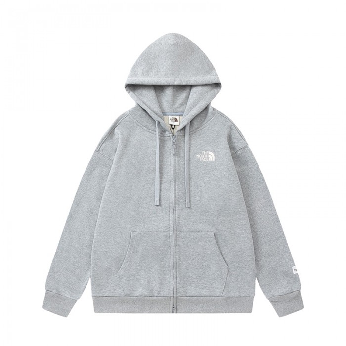 The North Face Autumn Winter Fashion Hooded Sweatshirt casual clothes-Gray-1874303