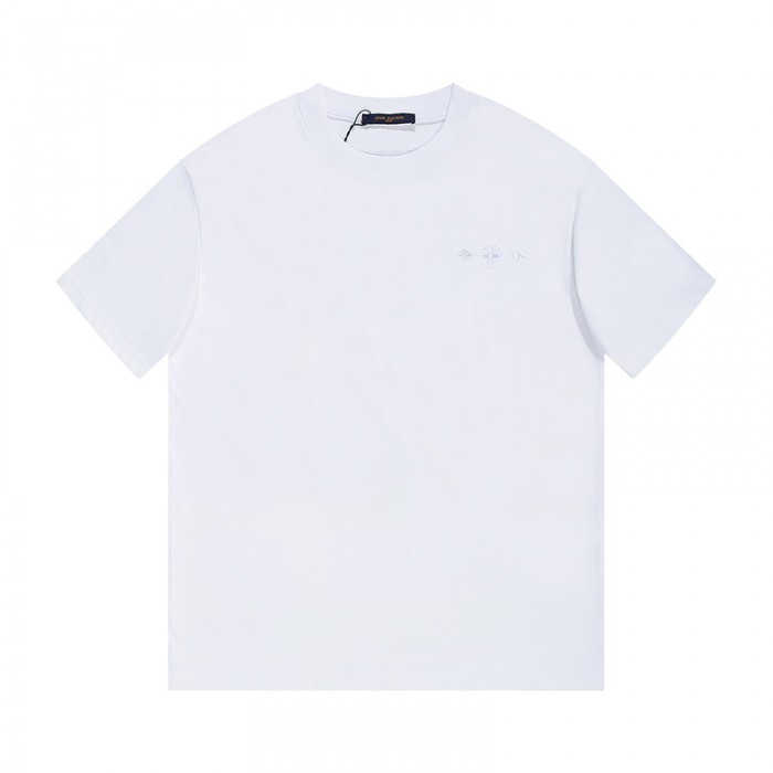 Louis Vuitton LV Fashion Casual Summer Short sleeve T-shirt-White-2618200