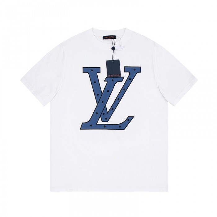 Louis Vuitton LV Fashion Casual Summer Short sleeve T-shirt-White-5272875