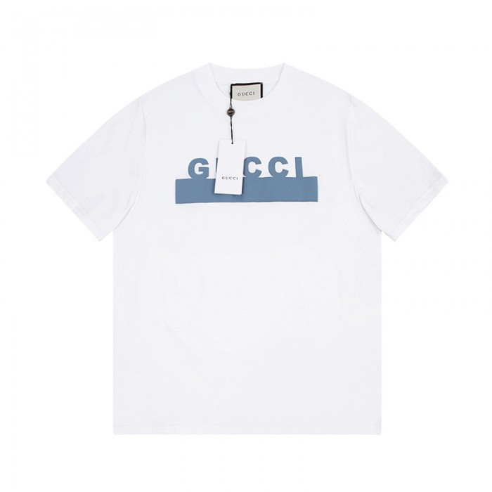 GUCCI Fashion Casual Summer Short sleeve T-shirt-White-2385246