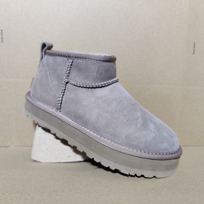 UGG Classic Ultra Mini Platform - Gray-7148071