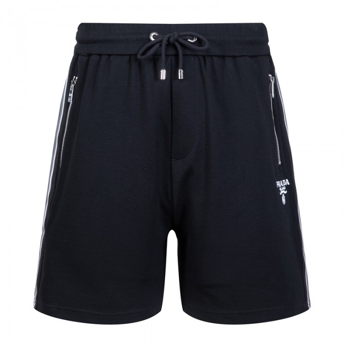 Prada Fashion Casual shorts Pants Beach Pants-Black-292778